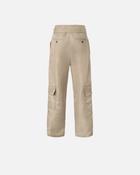 Pinko Slouchy Cargo Trousers With Belt Lead Grey