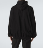 Rick Owens DRKSHDW Hun cotton jersey hoodie