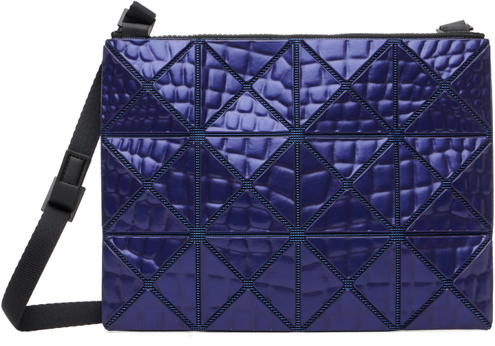 Photo: BAO BAO ISSEY MIYAKE Blue Meta Kaiju Crossbody Bag