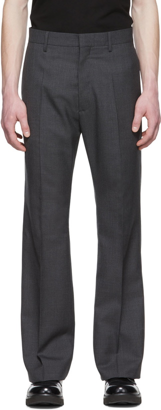 Photo: Dsquared2 Grey Wool Trousers