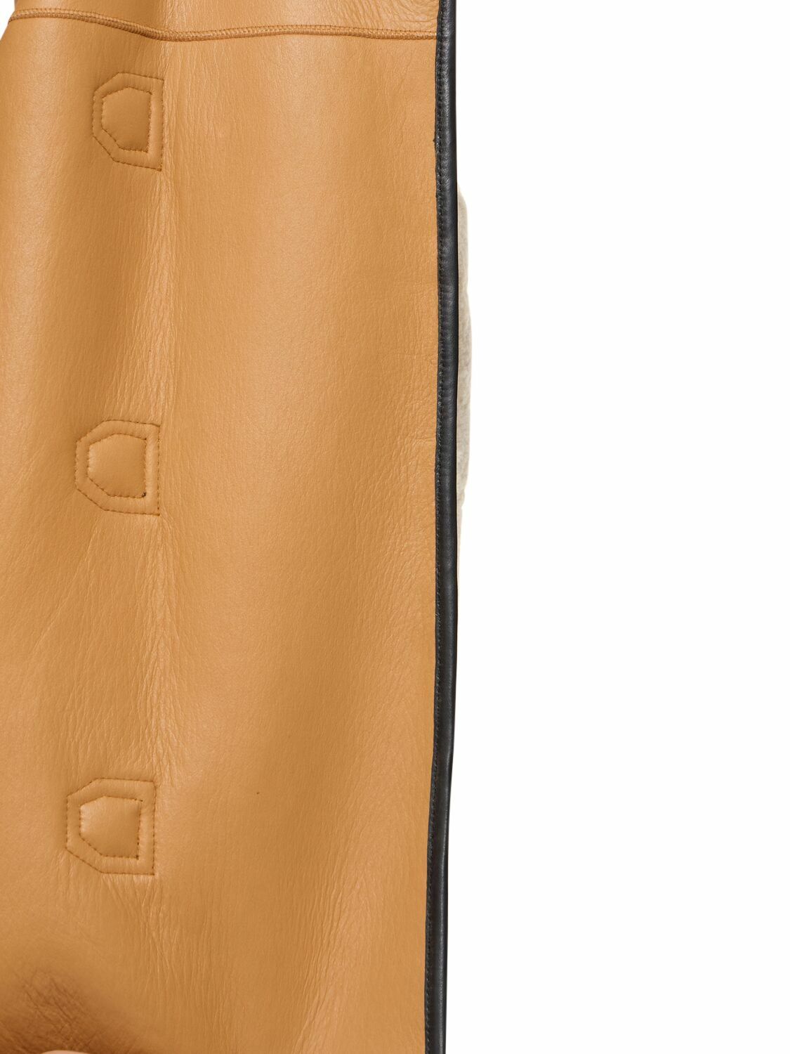 TOTEME Teddy Shearling Clasp Jacket