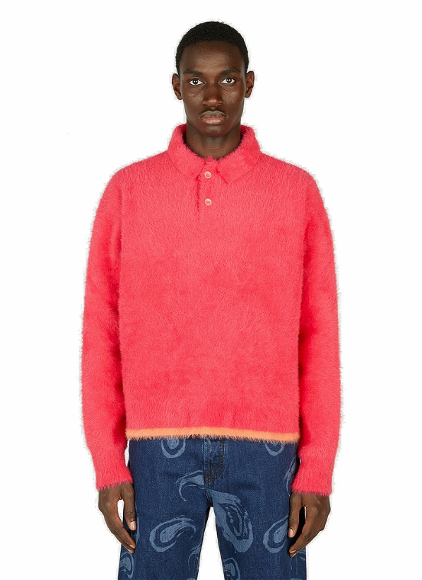 Photo: Jacquemus - Le Polo Neve Sweater in Pink