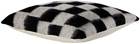 ZANKOV SSENSE Exclusive Black & White Rudy Cushion