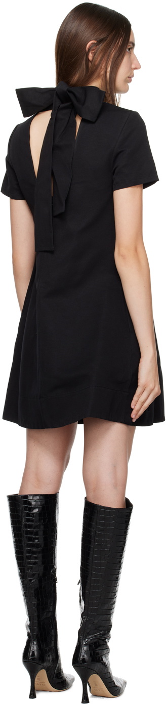 Staud Black Ilana Minidress Staud