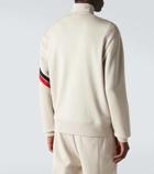 Moncler Cotton-blend zip-up sweater
