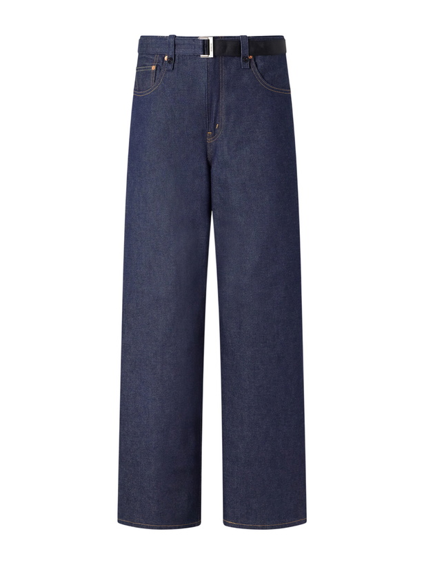 Photo: Sacai - Levi's Wide-Leg Belted Jeans - Blue