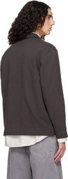 Lady White Co. Brown Francisco Button Down Shirt