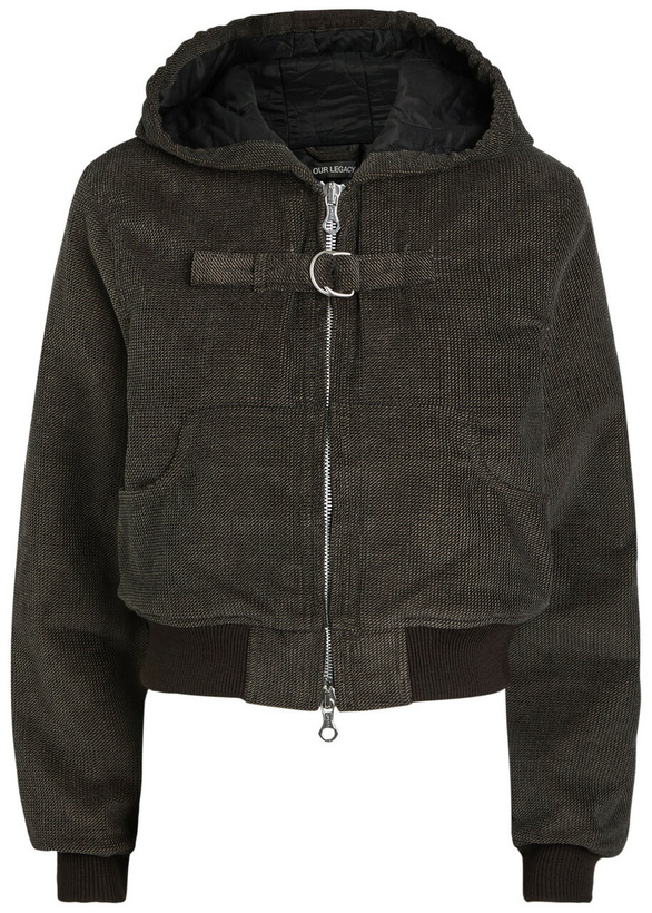 Photo: Our Legacy Coast Quilted Corduroy Jacket Dark Brown