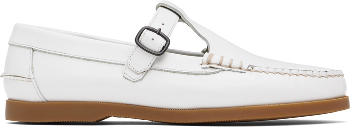 Photo: HEREU White Alber Nautic Boat Shoes