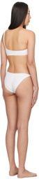 Versace Underwear White Medusa Plaque One-Piece