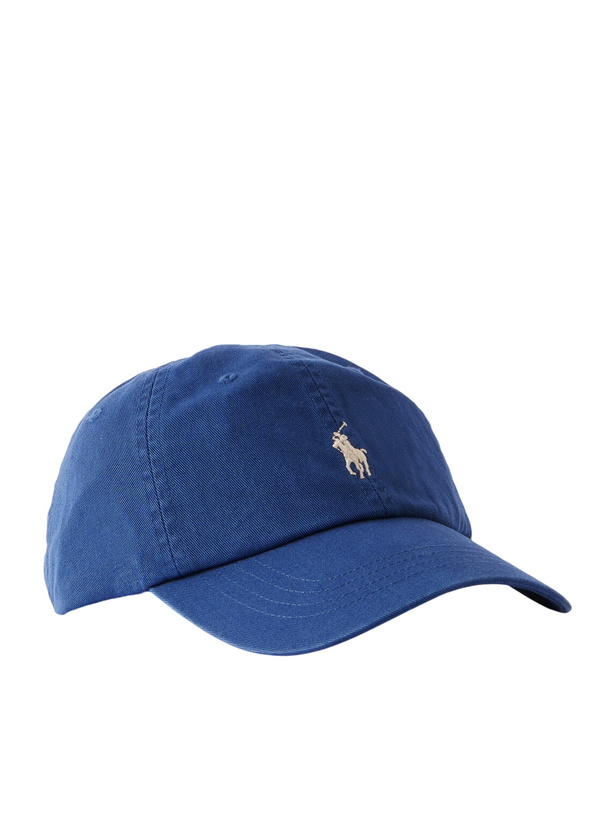 Photo: Polo Ralph Lauren - Logo-Embroidered Cotton-Twill Baseball Cap