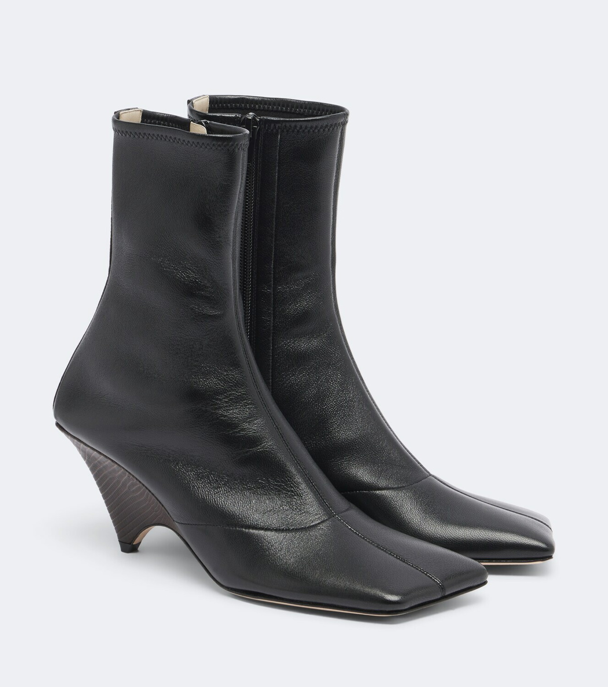 Christen Edge leather ankle boots