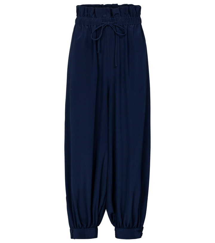 Photo: Stella McCartney - Lauryn cuffed silk pants