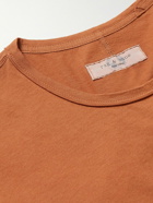 Rag & Bone - Miles Cotton-Jersey T-Shirt - Orange