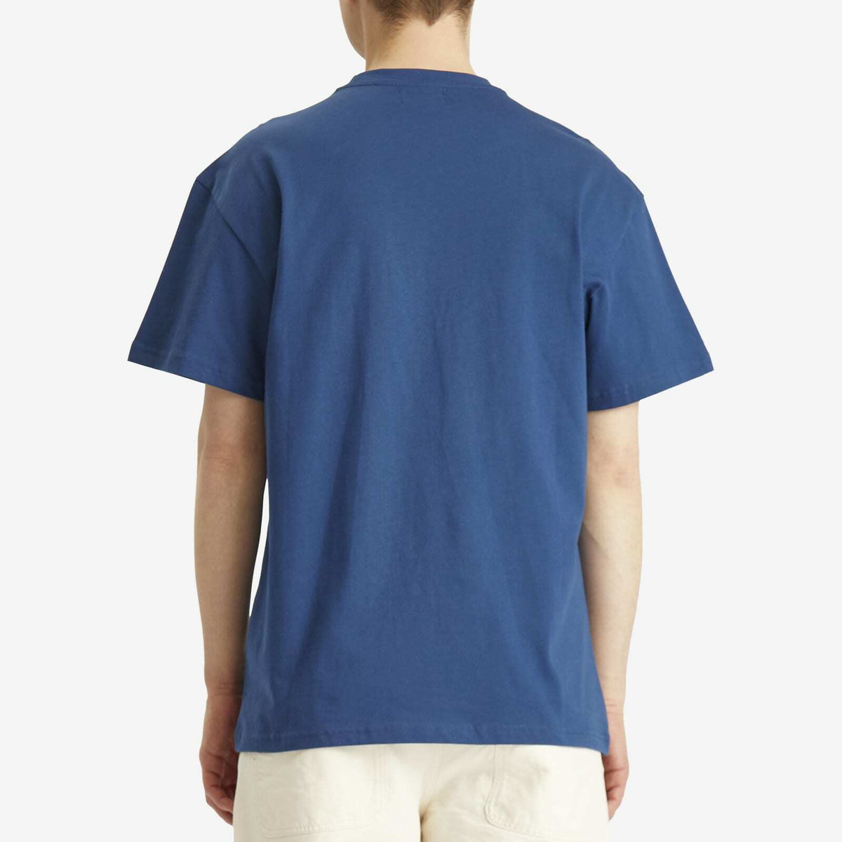 Dubbleware Men's Denim Union T-Shirt in Navy