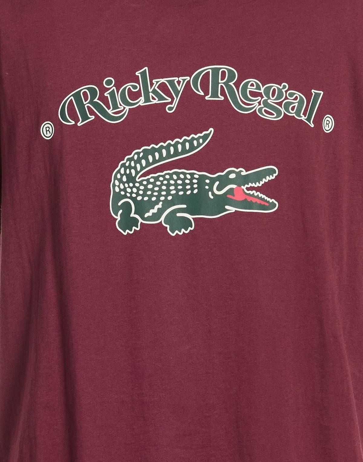 Lacoste Mens T-shirt Burgundy