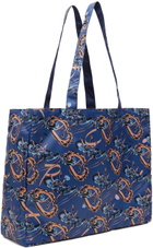 A.P.C. Blue Brain Dead Edition Diane Reversible Tote