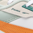 Puma Men's Blacktop Rider Sneakers in Warm White/Malachite