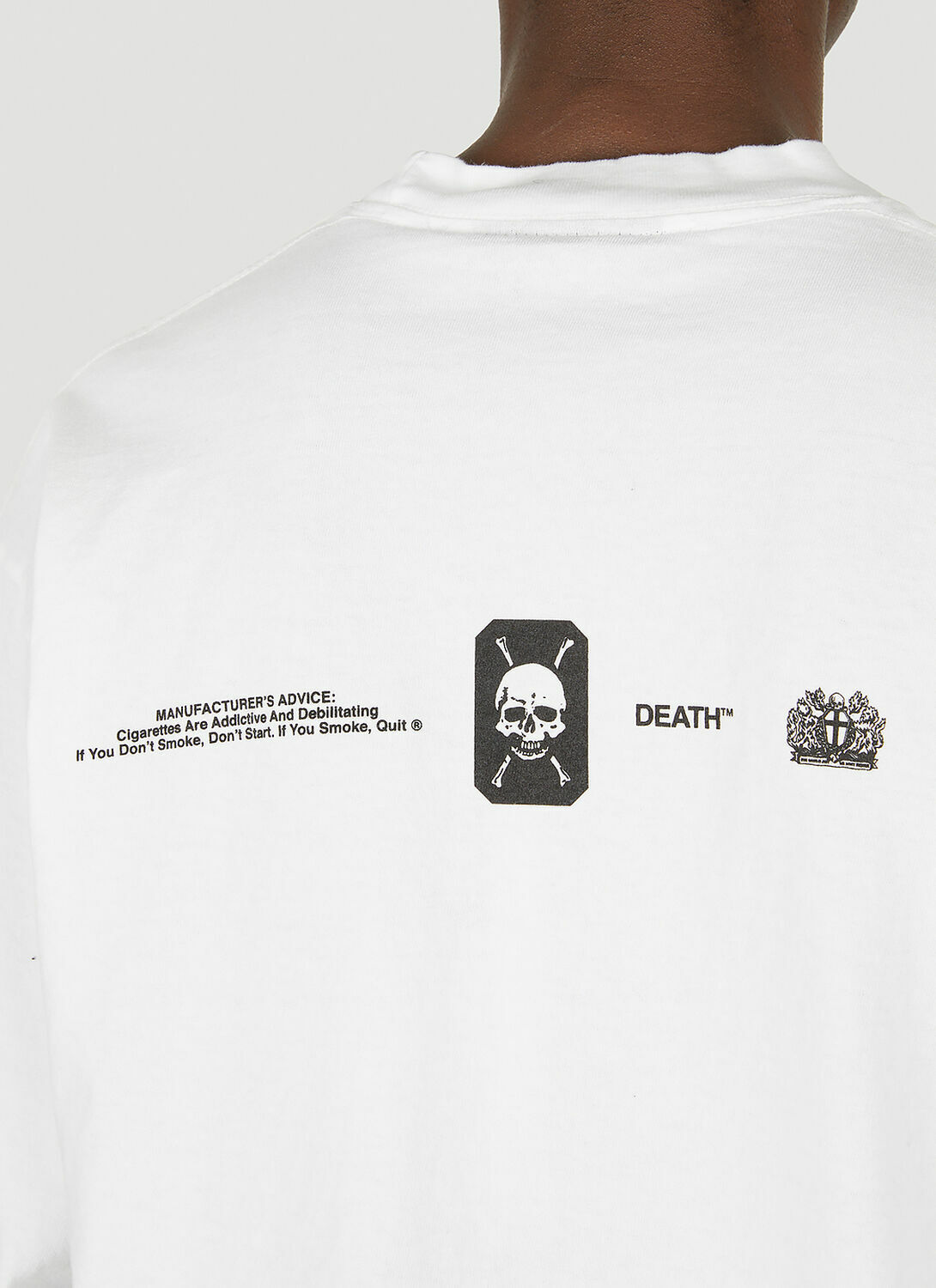 Death Cigarettes Life Long Sleeve T-Shirt
