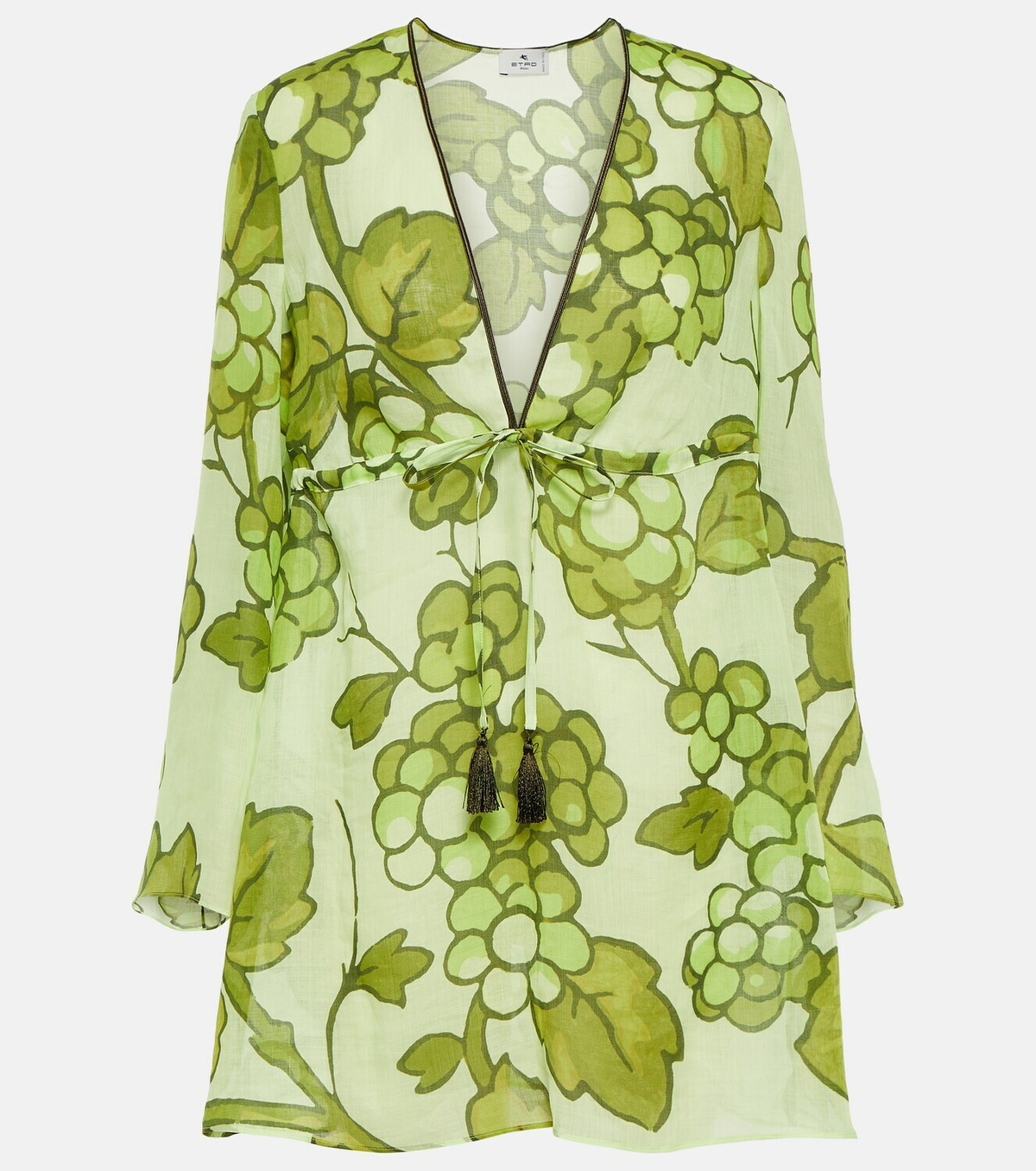 【Etro】プリント ramie tunic Etro Printed ramie tunic Etro