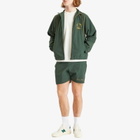 Palmes Men's Garden Track Jacket in Dark Green