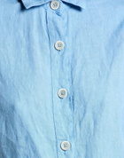 120% Lino Womens Playsuit Light in Blue