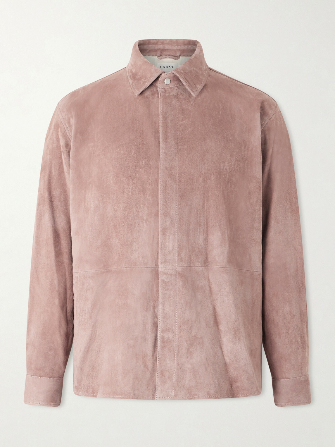 FRAME - Suede Shirt - Pink
