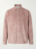 FRAME - Suede Shirt - Pink