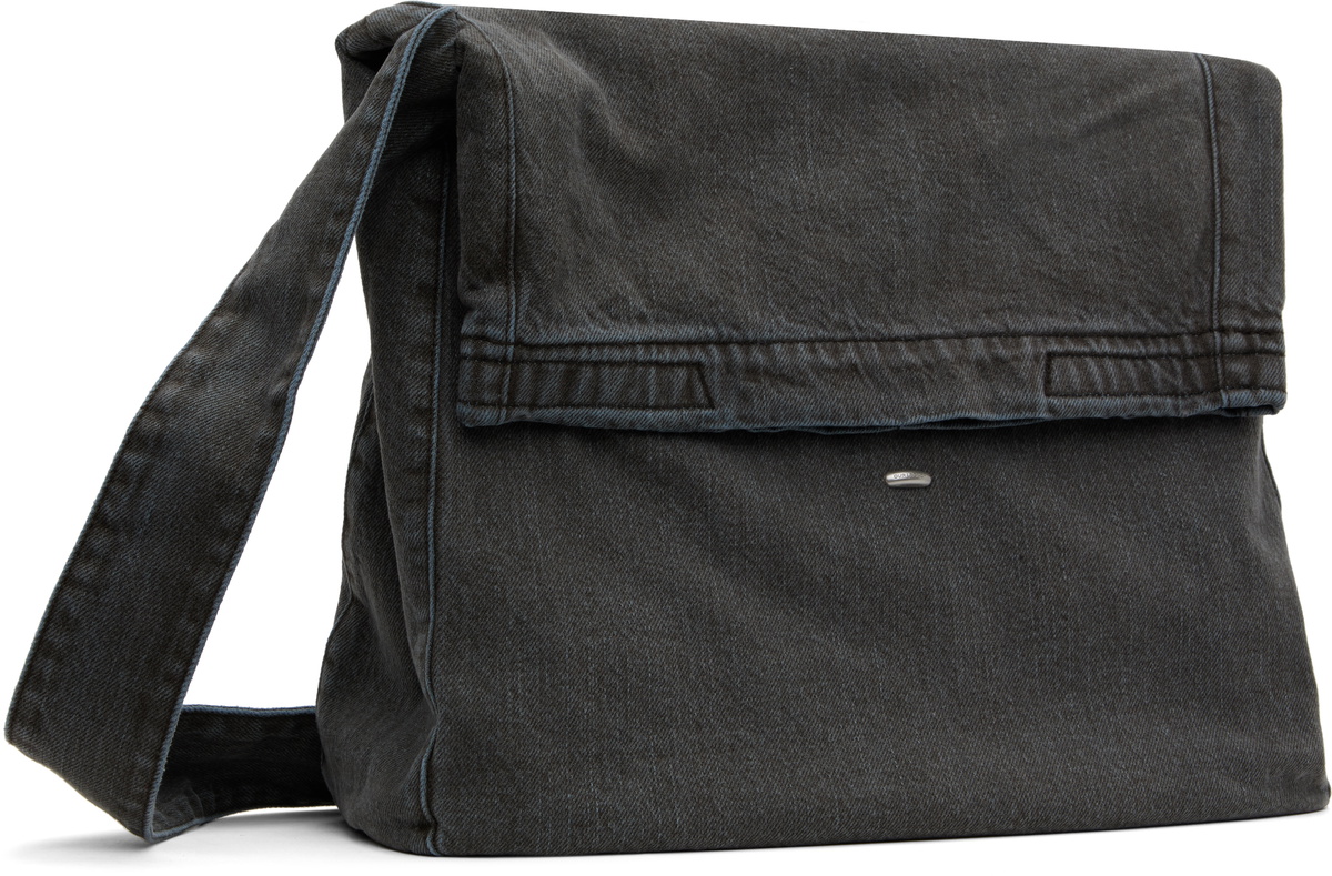 OUR LEGACY SLING BAG A4228SED ライトグレー Our Legacy - Sling Bag Concrete Chain Twill
