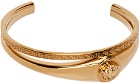 Versace Gold Tiered Cuff Bracelet