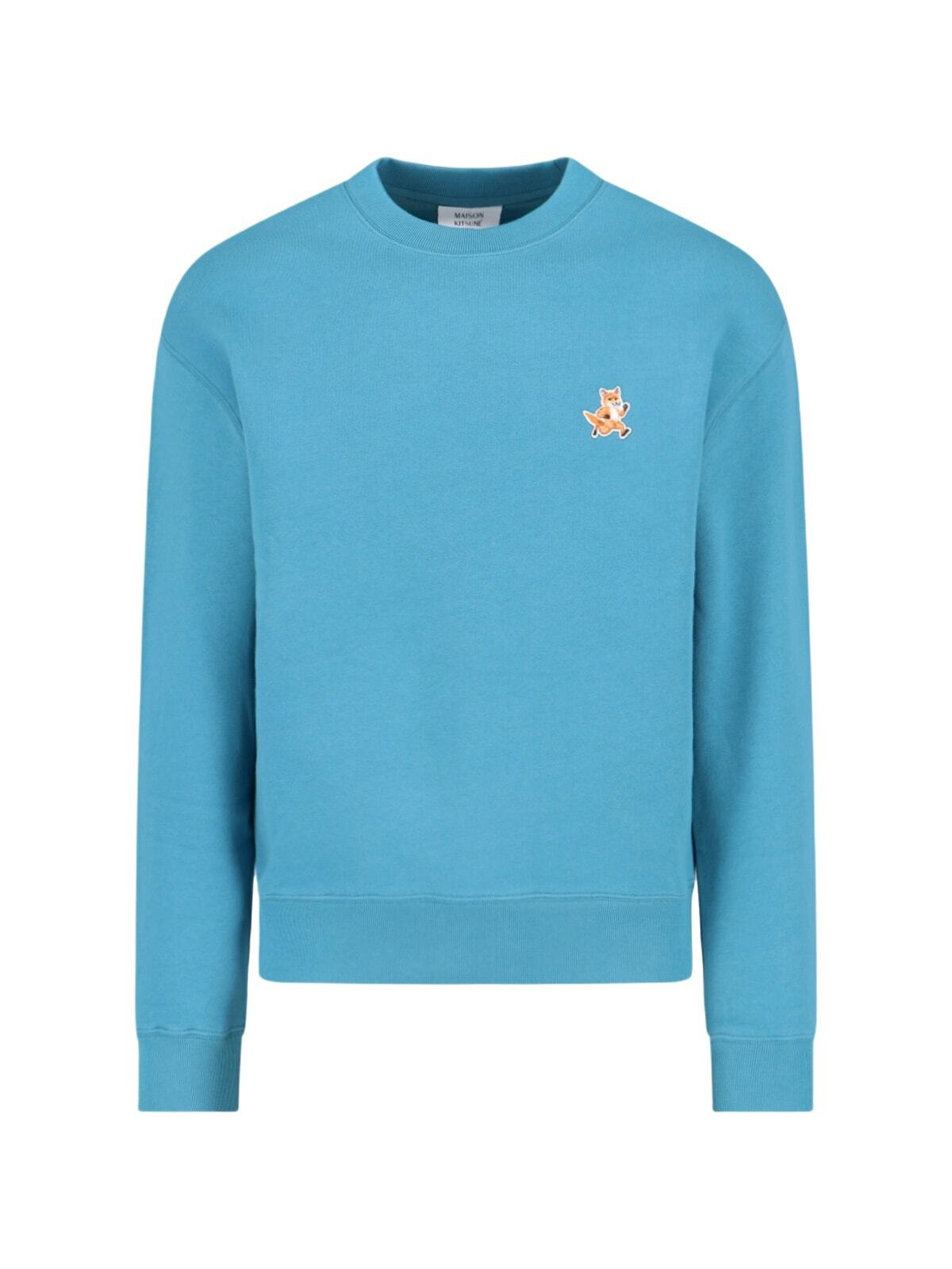 Maison Kitsuné - Printed Loopback Cotton-Jersey Sweatshirt