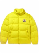 Moncler - Citala Logo-Appliquéd Quilted Shell Down Jacket - Yellow