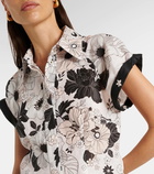 Zimmermann Pop floral linen shirt