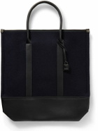 Loro Piana - Beam Small Leather-Trimmed Cashmere Tote Bag