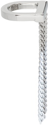 MM6 Maison Margiela Silver Chain Fringe Ring