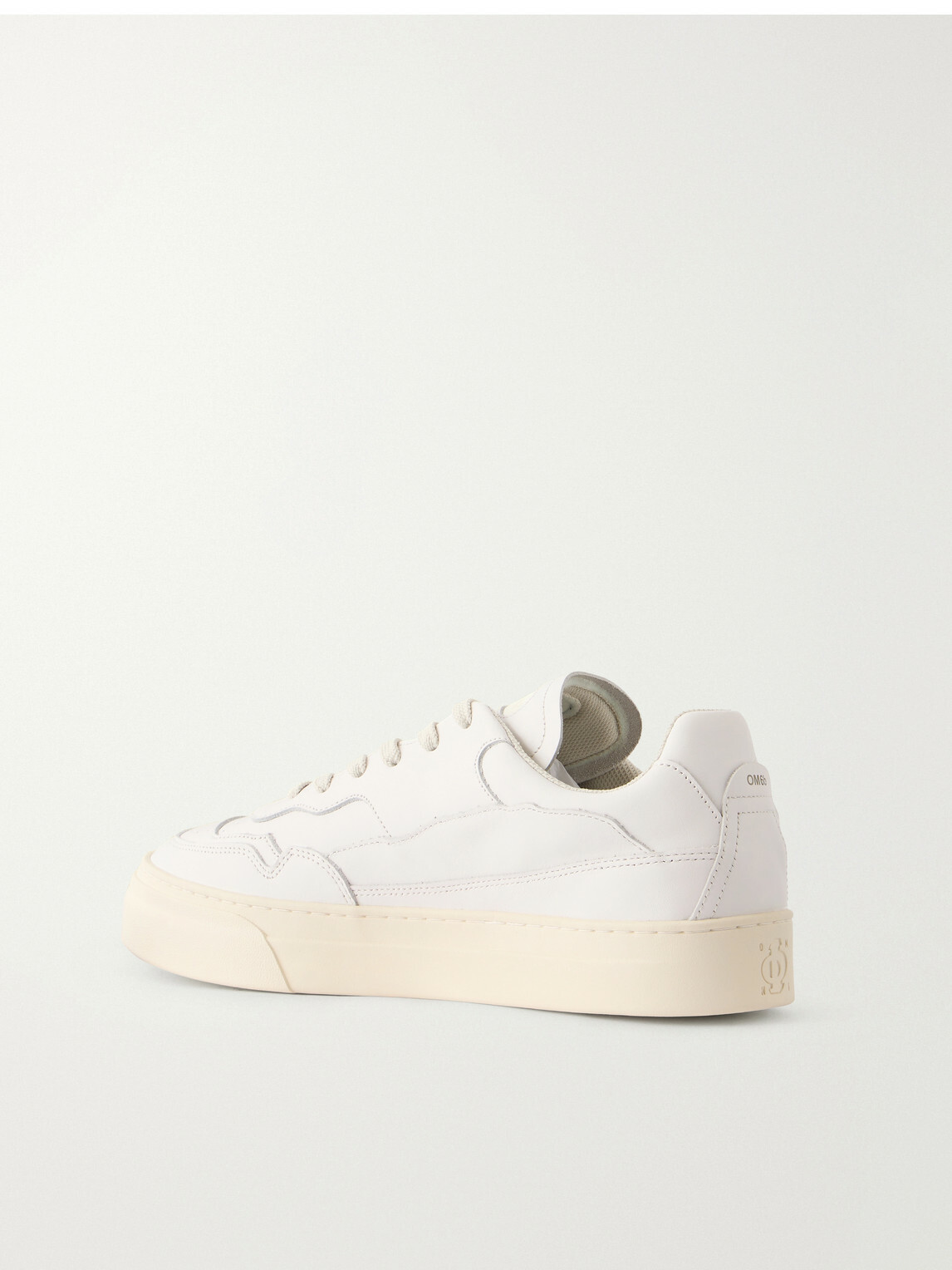 Omni - Matta Leather Sneakers - White