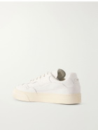 Omni - Matta Leather Sneakers - White