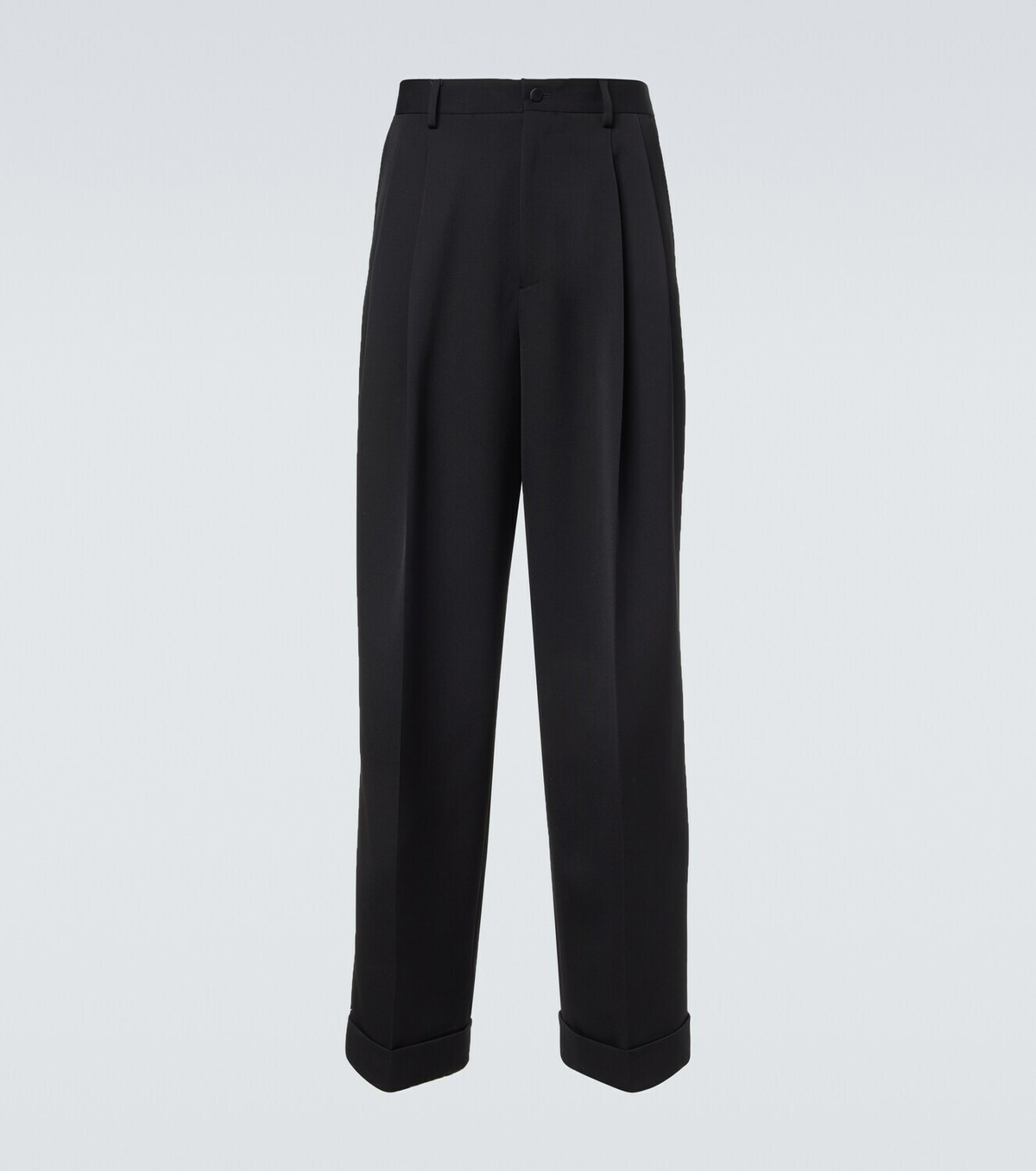 Dolce&Gabbana Wool and silk-blend gabardine suit pants
