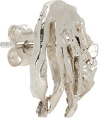 Serapis SSENSE Exclusive Silver Manok Apoy Earring