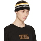 Fendi Black and Yellow Forever Fendi Headband