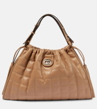 Gucci Deco Large quilted leather shoulder bag