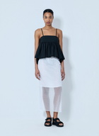 Cecilie Bahnsen CBselena Embroidered Taffeta Top