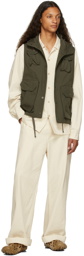 Engineered Garments Khaki Ripstop Field Vest