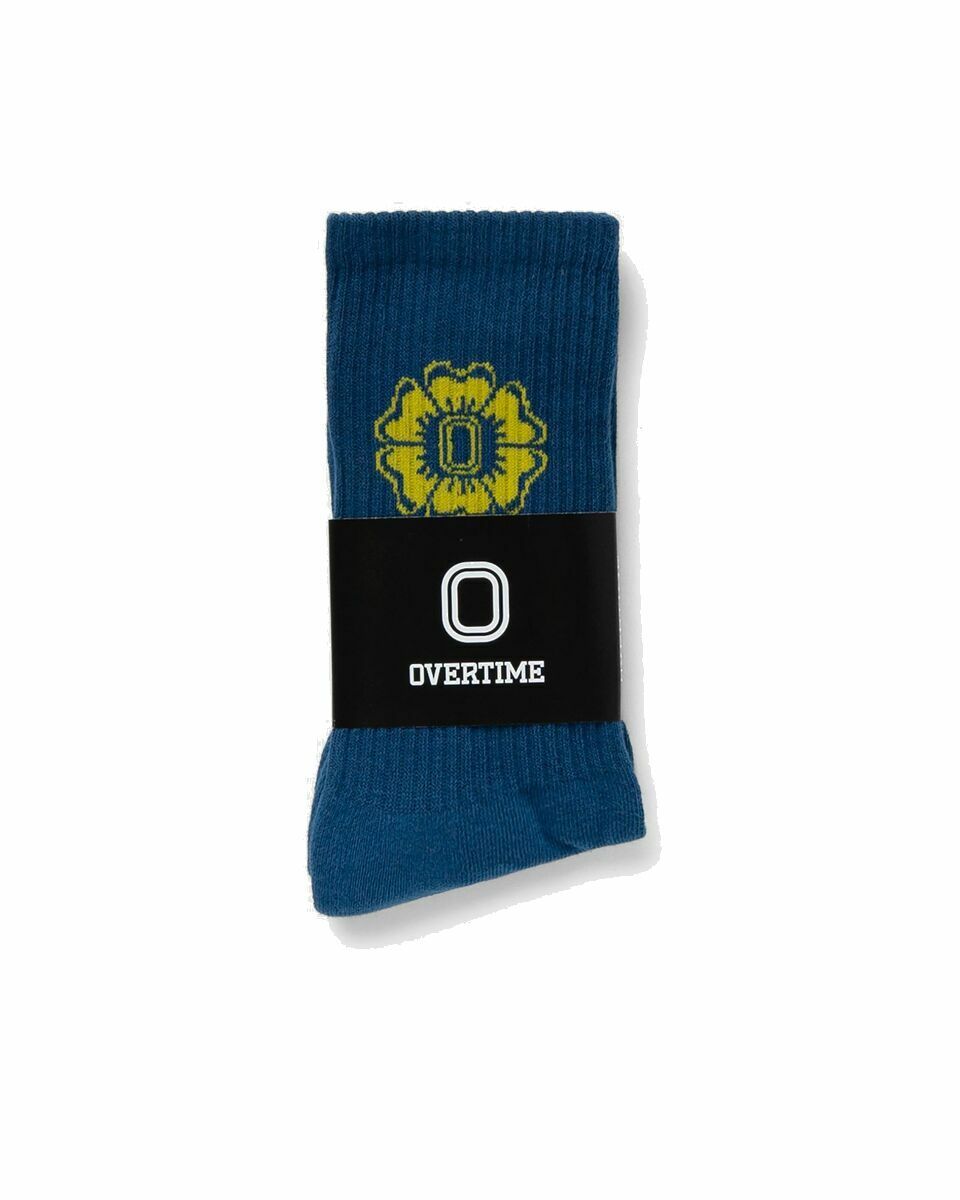 Photo: Overtime Paradise Socks Blue - Mens - Socks