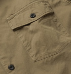 FRAME - Cotton-Twill Shirt - Green