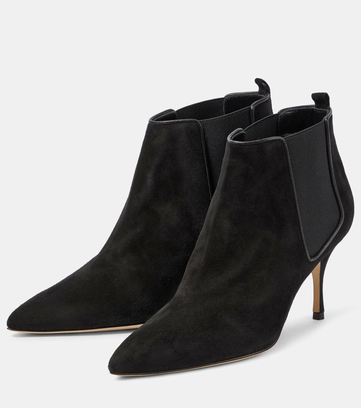 Manolo Blahnik Dildi Otto suede ankle boots Manolo Blahnik