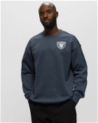 Fanatics Nfl Las Vegas Raiders Terrazzo Fleece Crew Sweatshirt Blue - Mens - Sweatshirts/Team Sweats