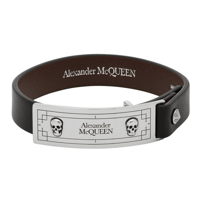 Photo: Alexander McQueen Black Identity Bracelet