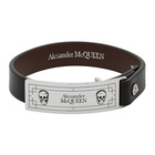 Alexander McQueen Black Identity Bracelet