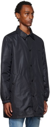 A.P.C. Black Matteo Coat
